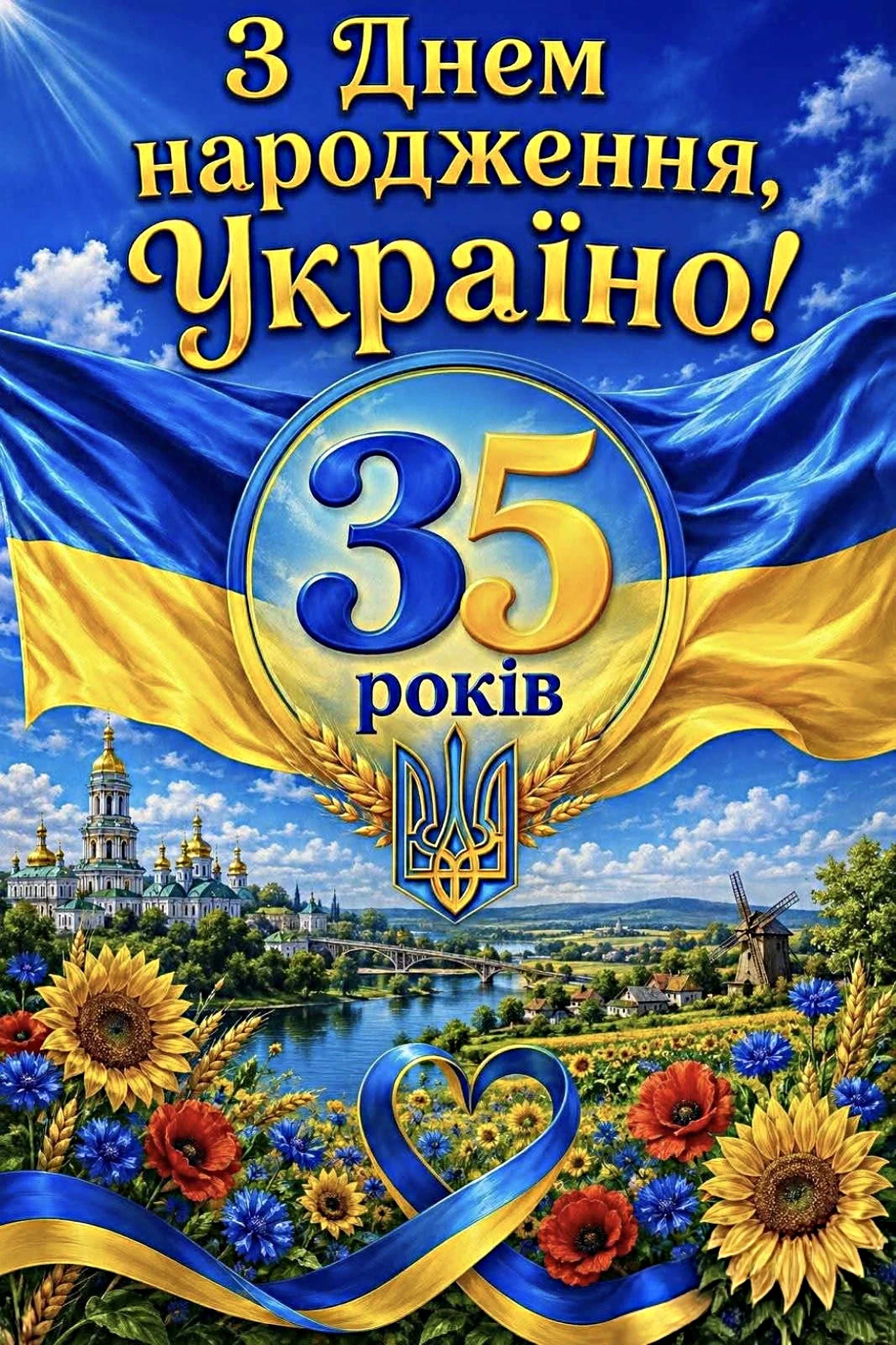 З Днем Незалежності, Україно!